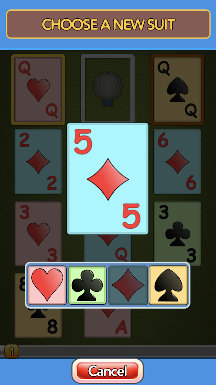 One Stack Solitaire: Free Card Game 螢幕截圖 1