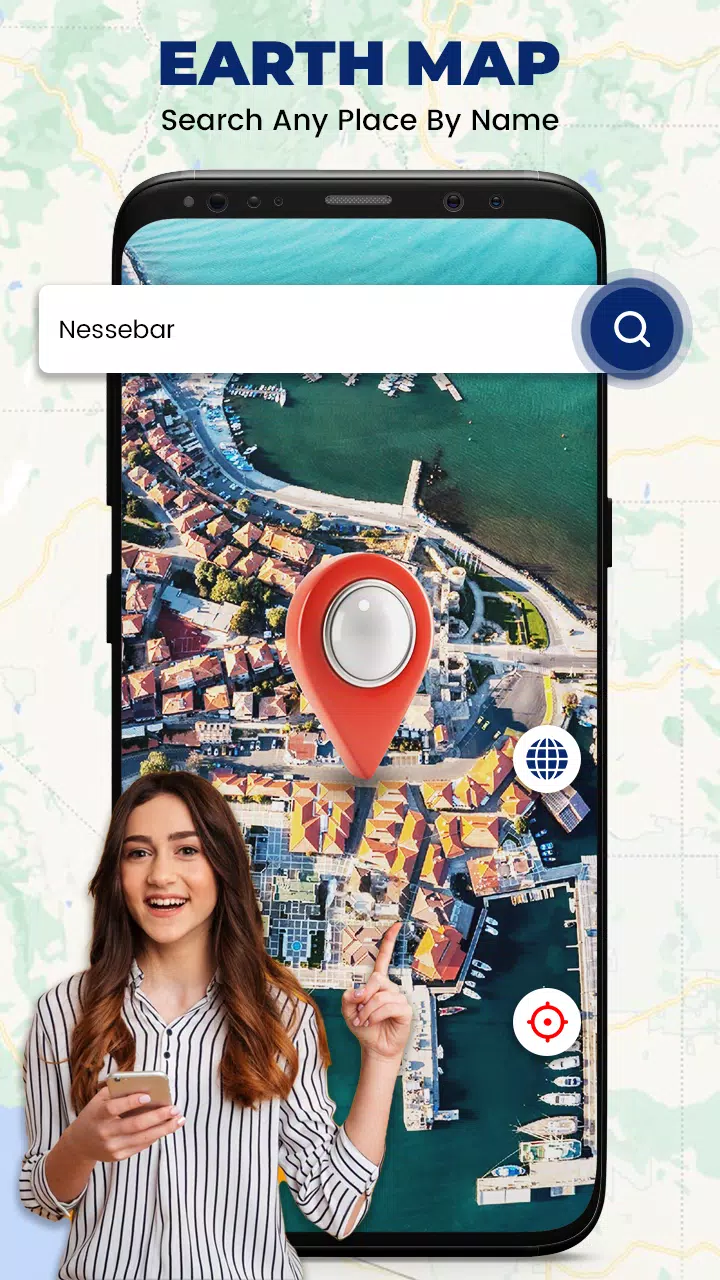 Live Earth Maps & Navigation 스크린샷 0