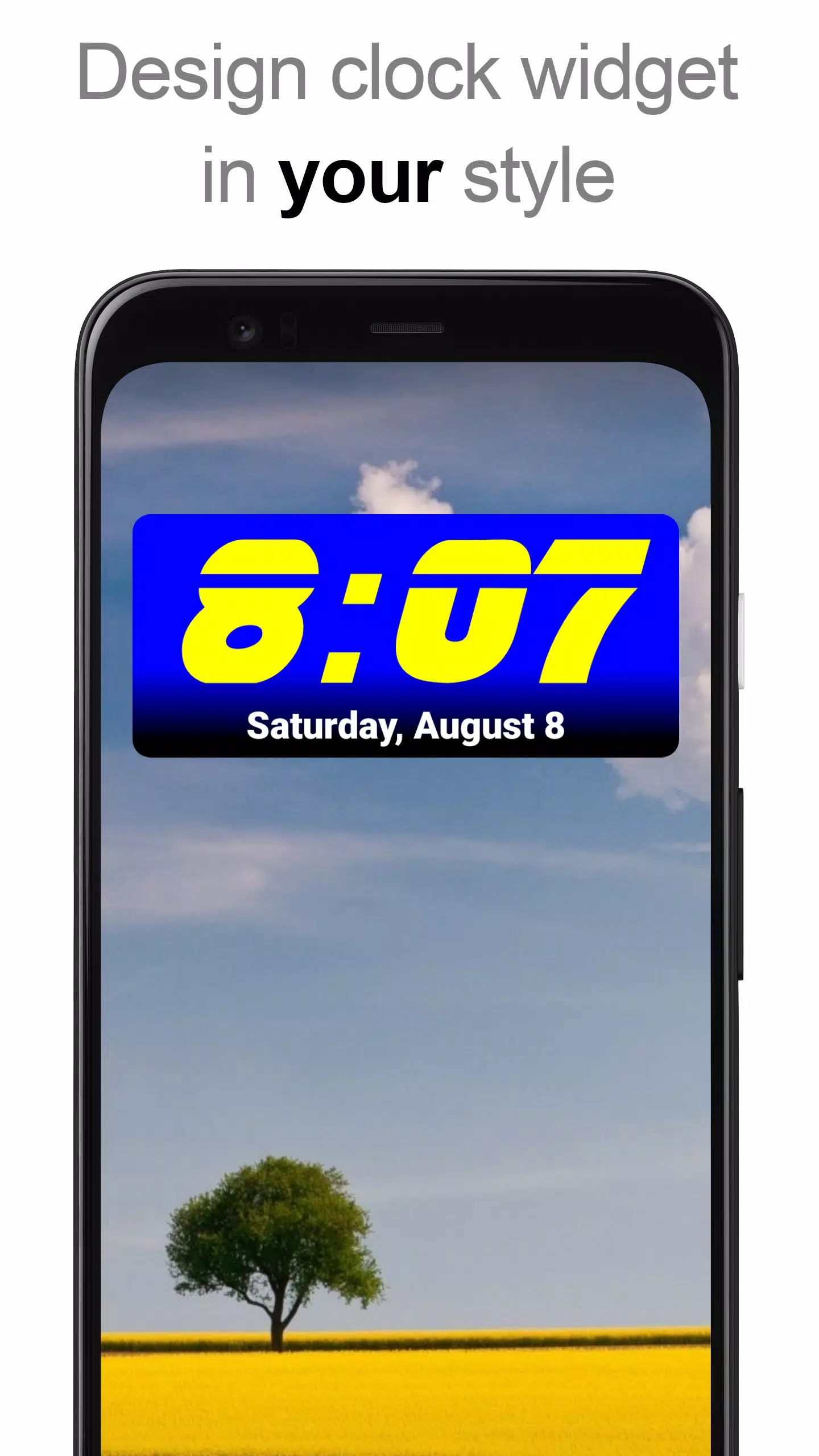 Schermata DIGI Clock Widget 1