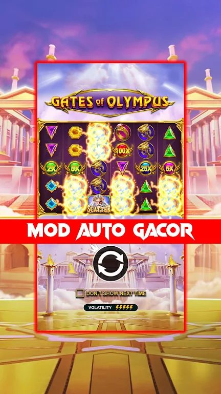 MOD Slot Zeus Auto Gacor Zrzut ekranu 0
