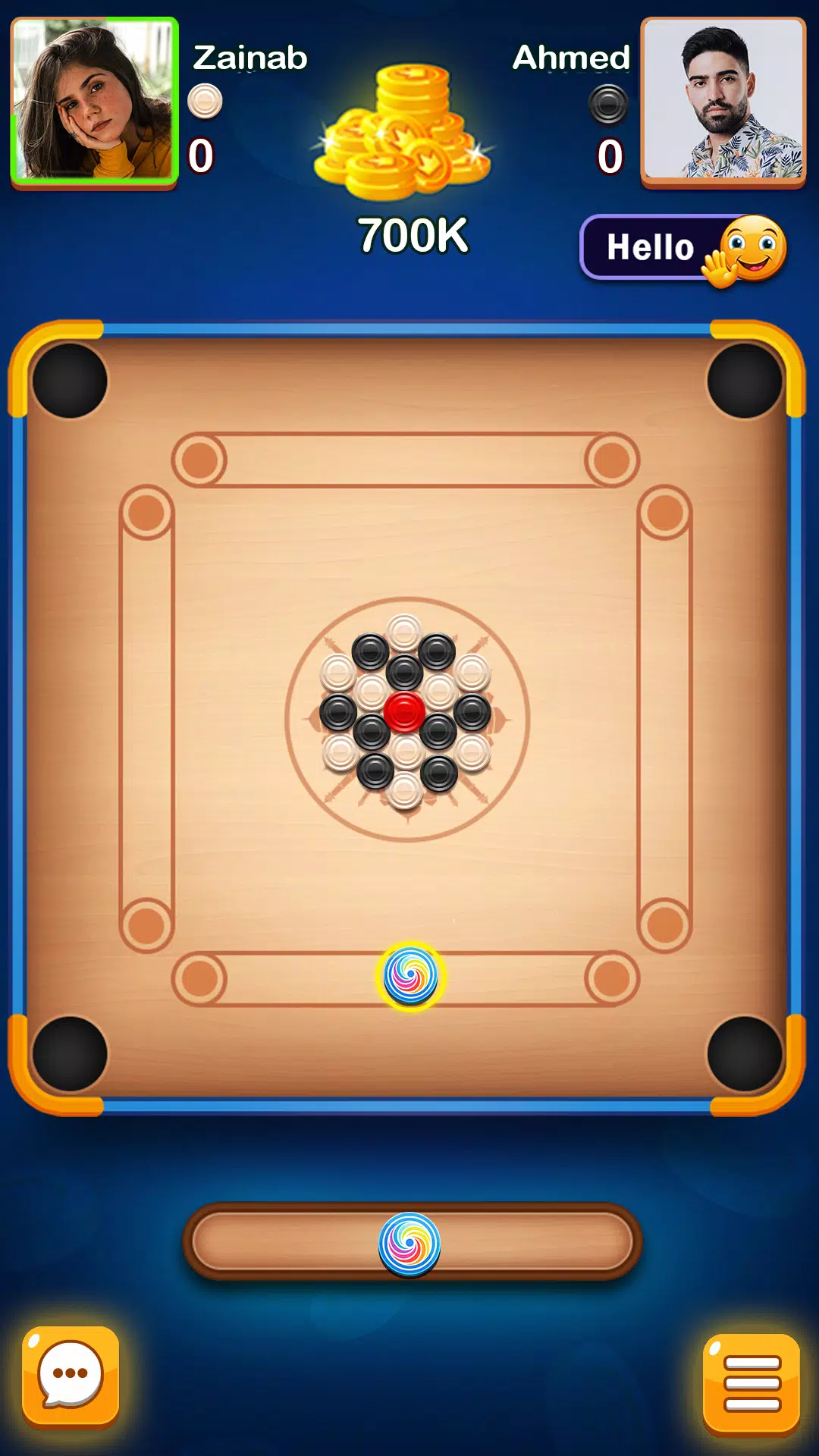 Carrom Party Скриншот 1
