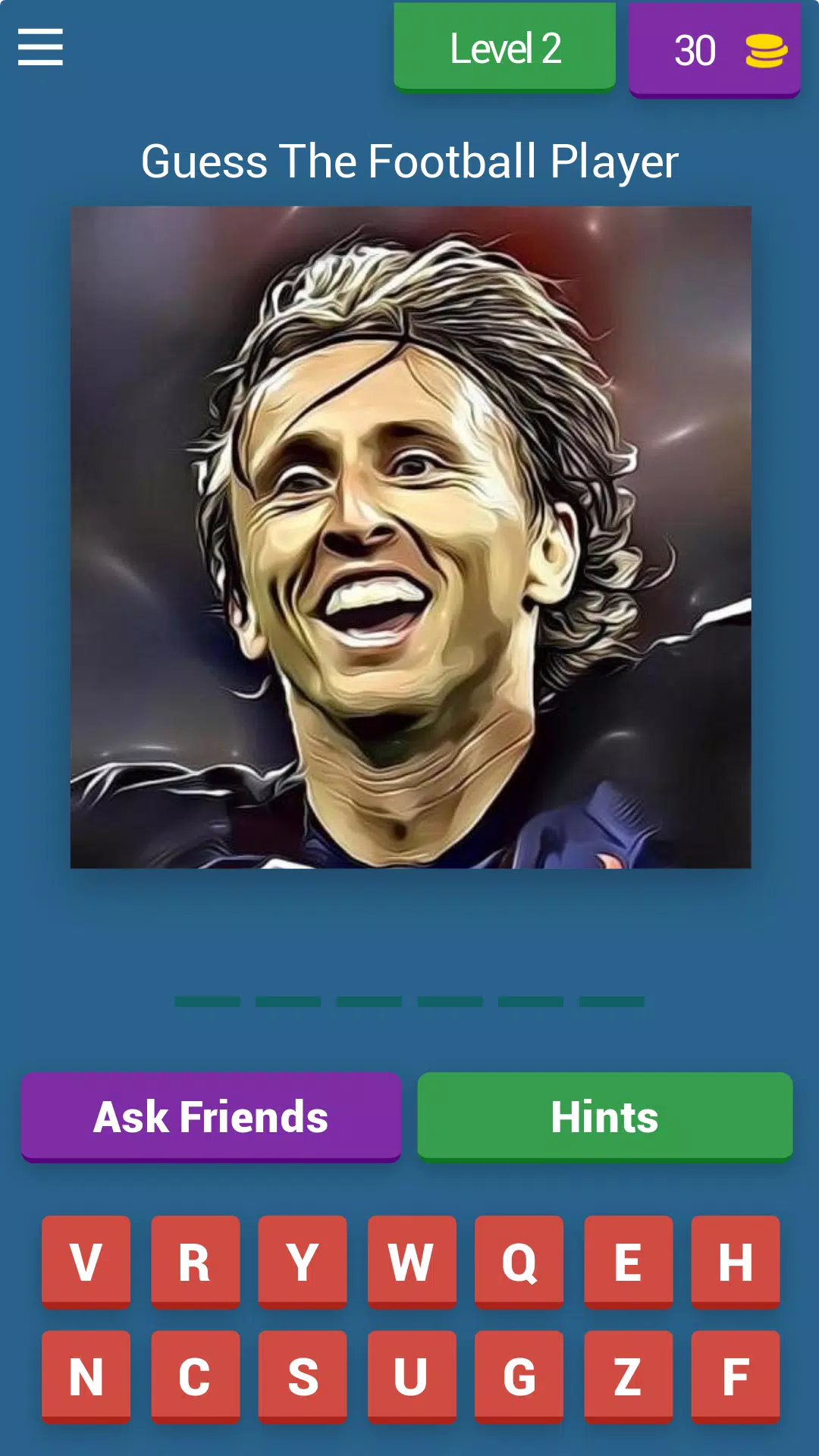Guess The Football Player Quiz Ekran Görüntüsü 2
