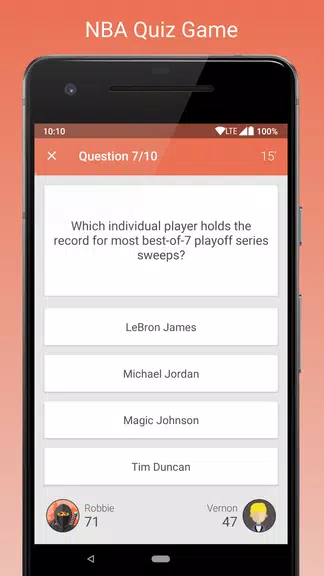 Fan Quiz for NBA 螢幕截圖 0