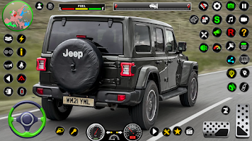 Jeep Driving Simulator offRoad ဖန်သားပြင်ဓာတ်ပုံ 3