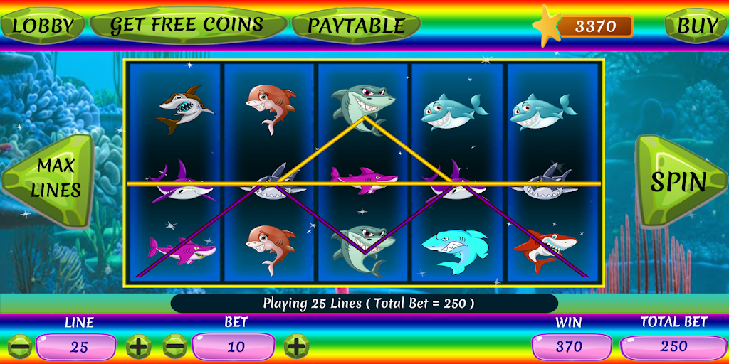 Shark Slots Screenshot 2