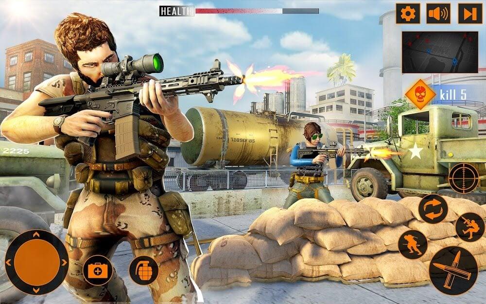 Commando Gun Shooting Games 3D Screenshot 2