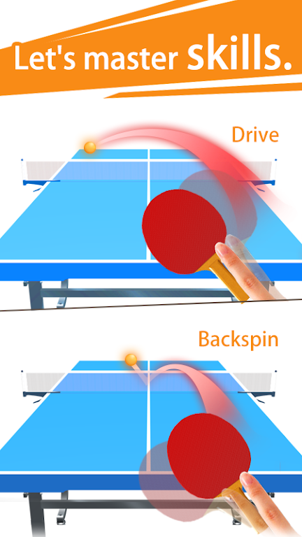 Table Tennis 3D Ping Pong Game Zrzut ekranu 0