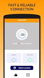 Turbo VPN - Fast Secure VPN Zrzut ekranu 0