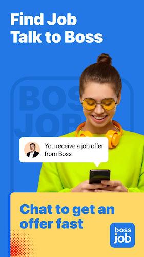 Bossjob: Chat & Job Search Скриншот 2