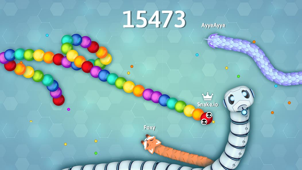 Snake.io - Fun Snake .io Games Mod Screenshot 1