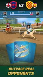 Horse Racing Rivals: Team Game Captura de tela 0