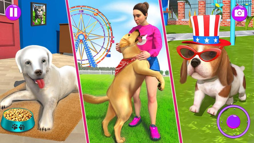 Family Pet Dog Games 螢幕截圖 3