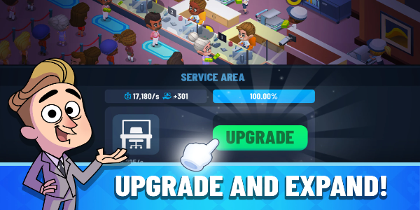 Idle Bank Tycoon: Money Empire Zrzut ekranu 0