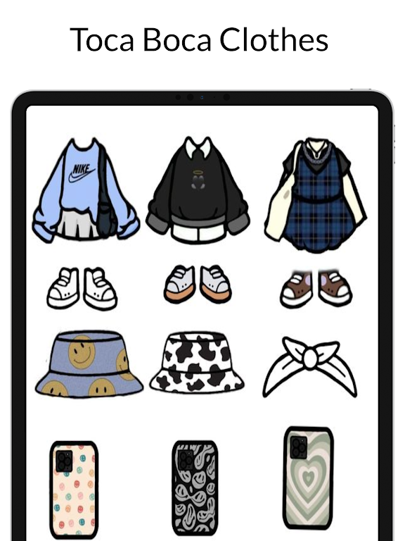 Toca Boca Clothes Ideas スクリーンショット 1
