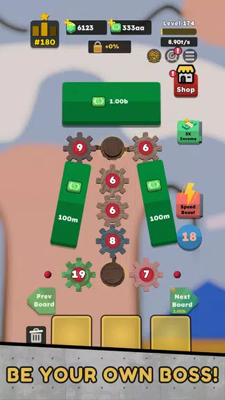 Idle Gear Factory Tycoon 螢幕截圖 2
