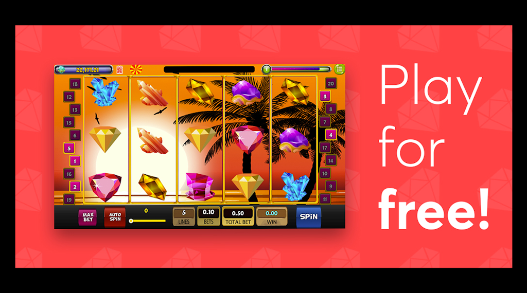 Jewel & Gems Wilds Slot! Capture d'écran 1