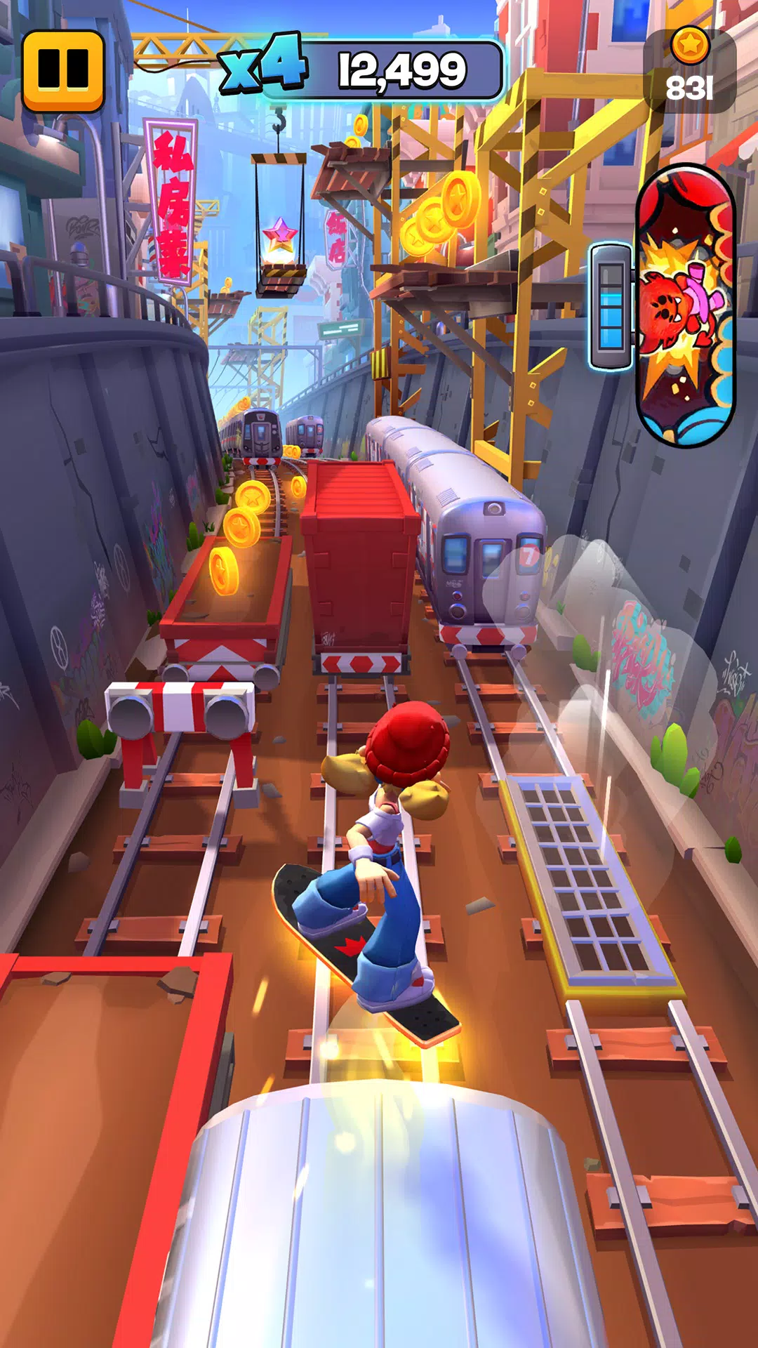 Subway Surfers City 螢幕截圖 3
