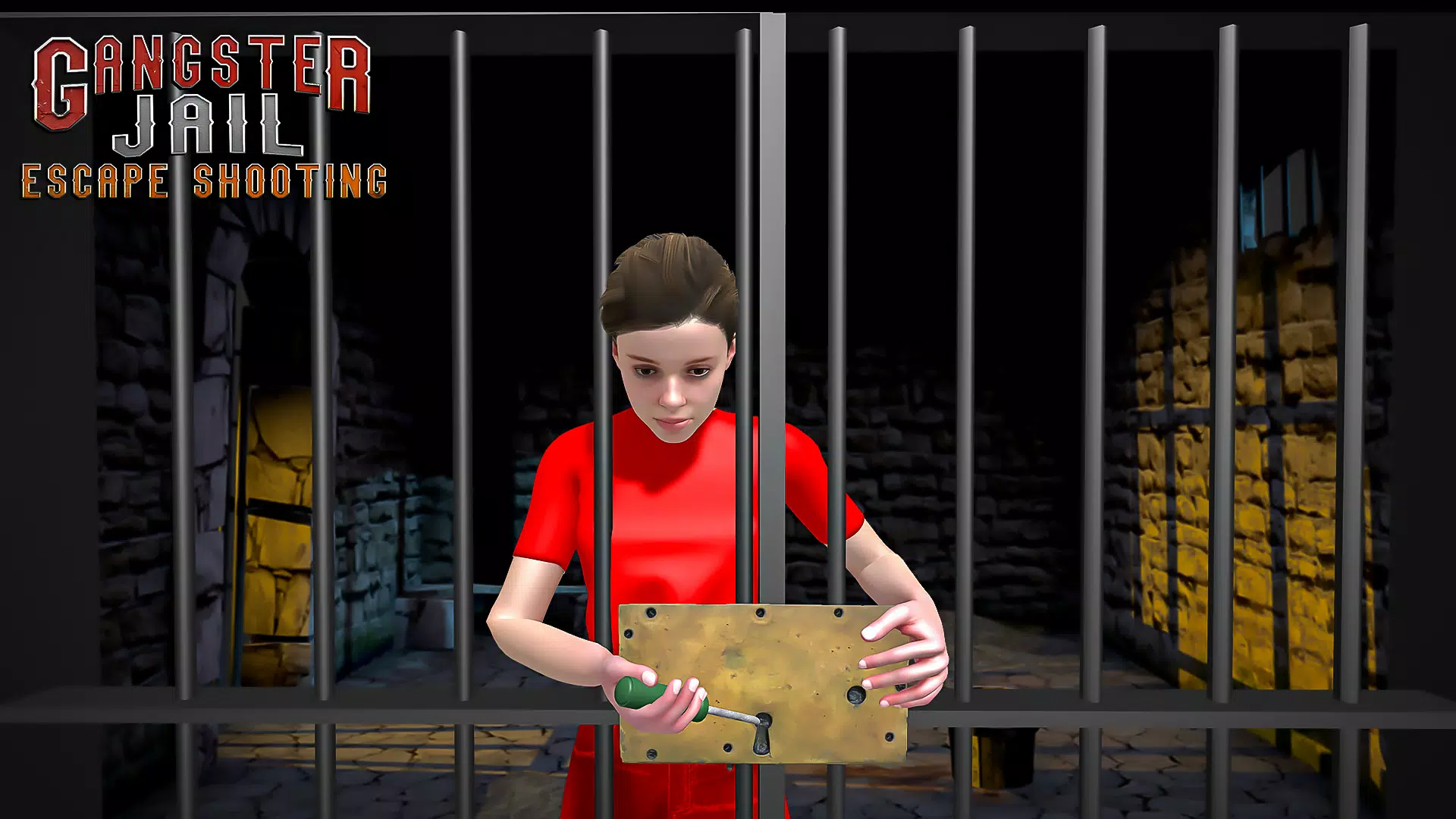 Gangster Jail Escape Shooting Tangkapan skrin 0