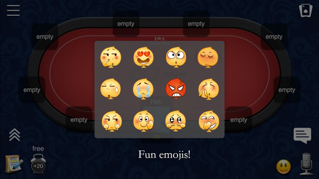 Schermata Home Game Poker 1