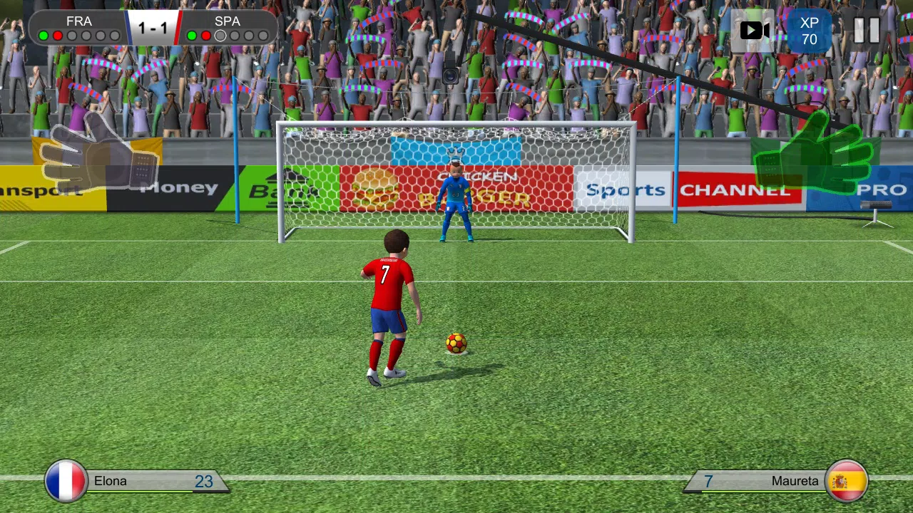 Pro Kick Soccer 螢幕截圖 0