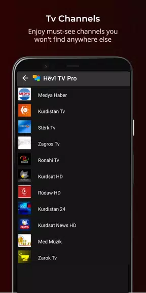 Hêvî TV Pro ဖန်သားပြင်ဓာတ်ပုံ 3