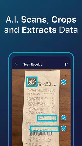 SimplyWise Receipt Scanner Ekran Görüntüsü 2