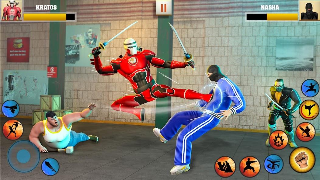 Street Fight: Beat Em Up Games Mod Captura de tela 1