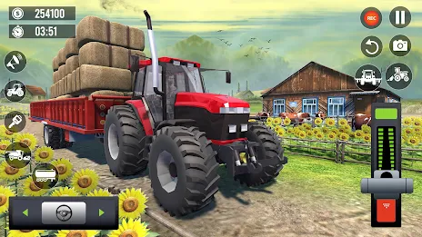 Super Tractor Farming Games 스크린샷 2