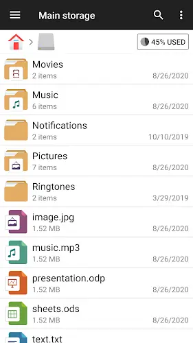 File Manager স্ক্রিনশট 1