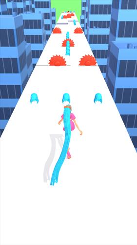 Long Hair Run Captura de tela 0