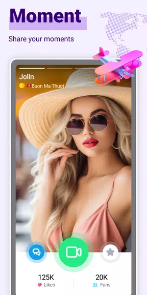 Live Video Tchat Appels Capture d'écran 3