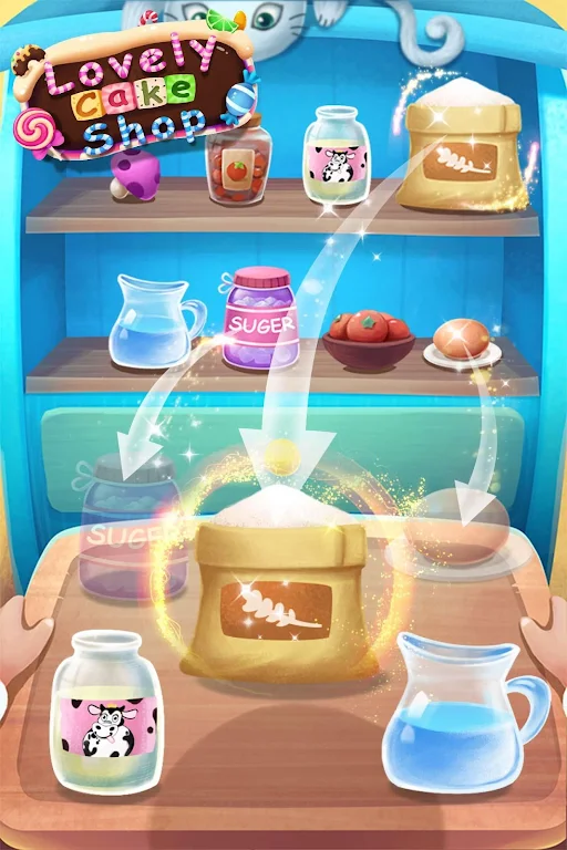 Lovely Cake Shop: Kids Game English Screenshot 0