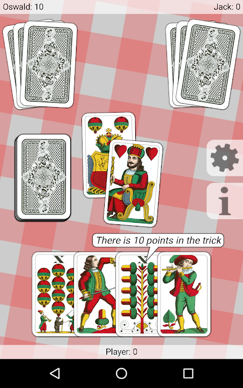 Schermata Seven - Card Game 2