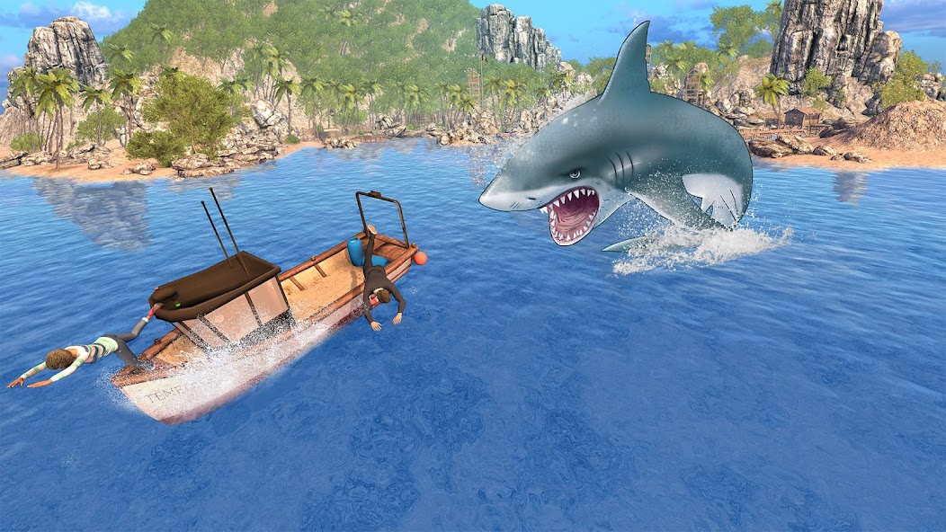 Angry Shark Games: Game 2024 Mod ภาพหน้าจอ 2