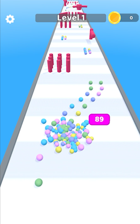 Orbeez Run 3D Mod ဖန်သားပြင်ဓာတ်ပုံ 1