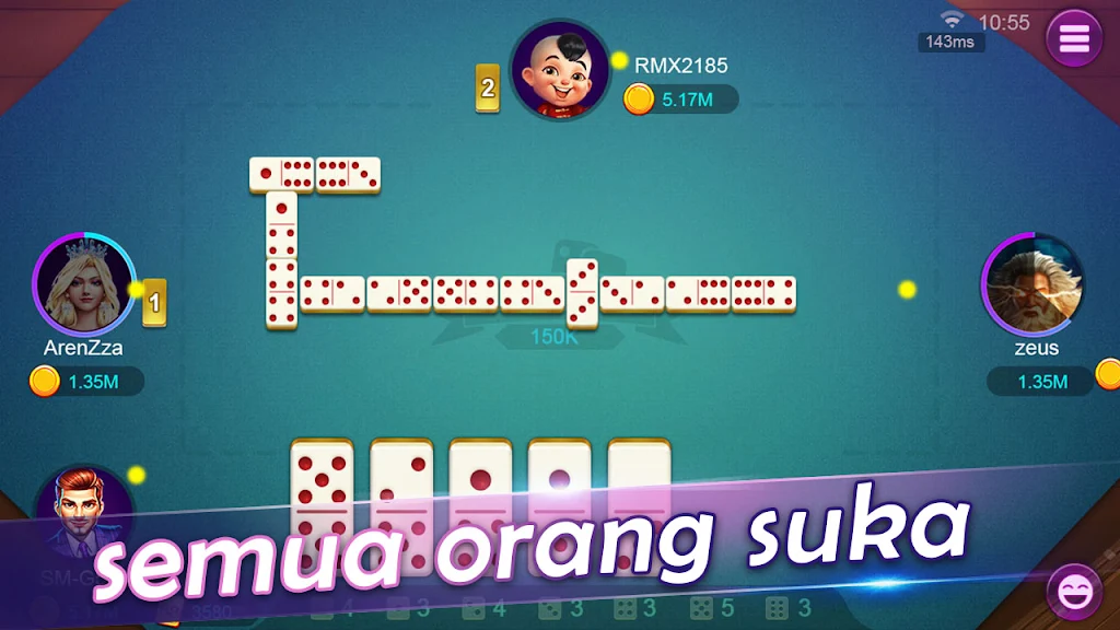 Domino King-Player Island 螢幕截圖 1