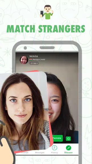 Schermata Pally Video chat 1