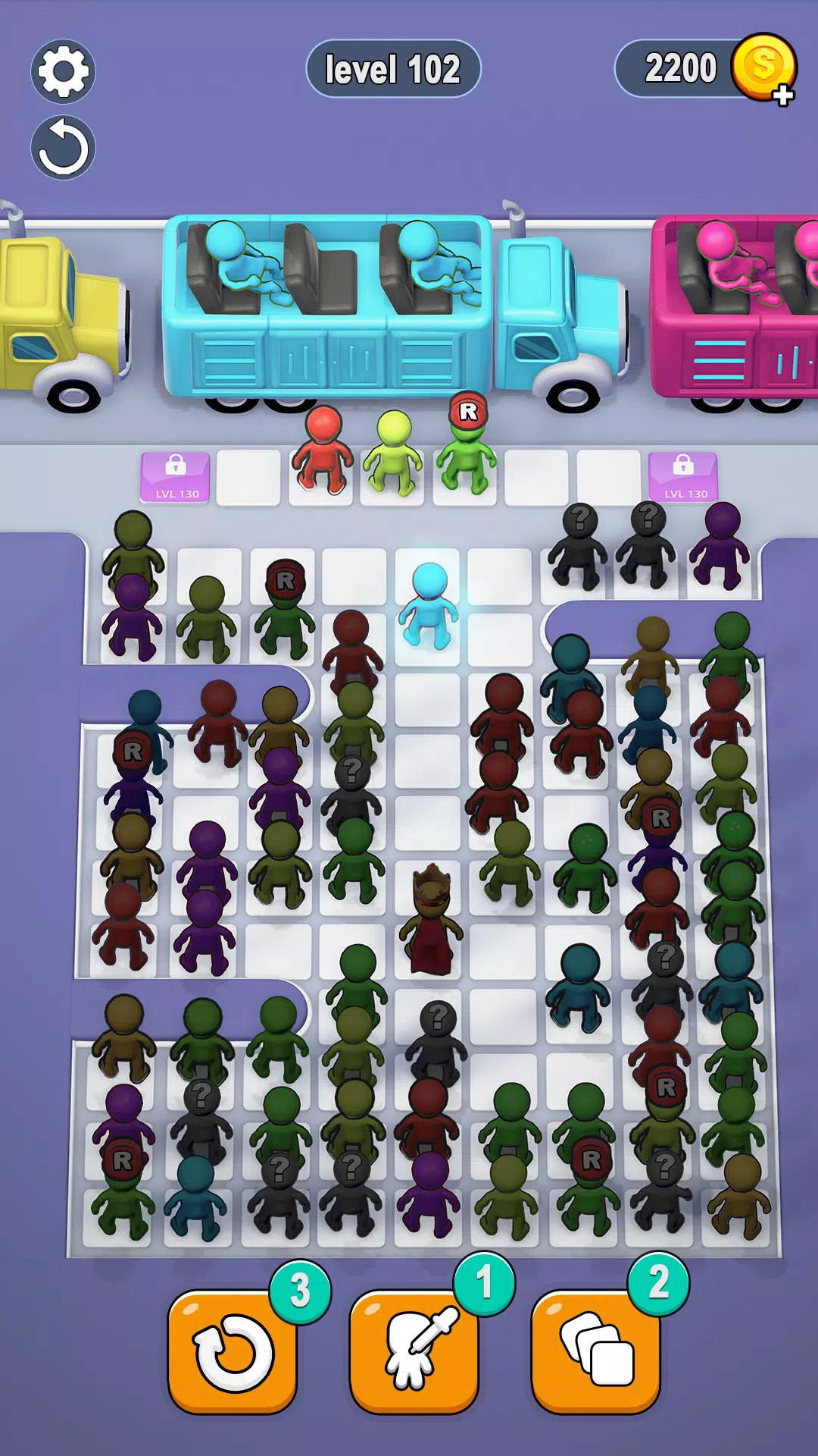 Bus Jam 3D Games Ảnh chụp màn hình 3