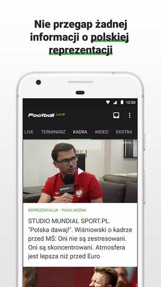 Football LIVE - wyniki na żywo Screenshot 1