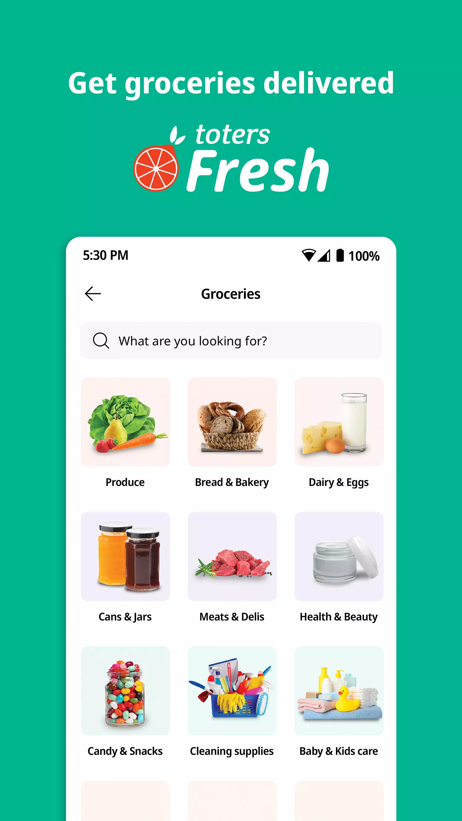 Toters: Food Delivery & More 螢幕截圖 2