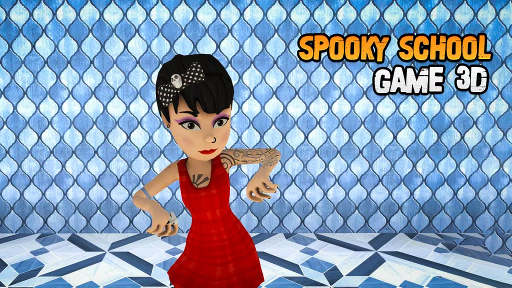 Playtime Spooky School Game 螢幕截圖 0