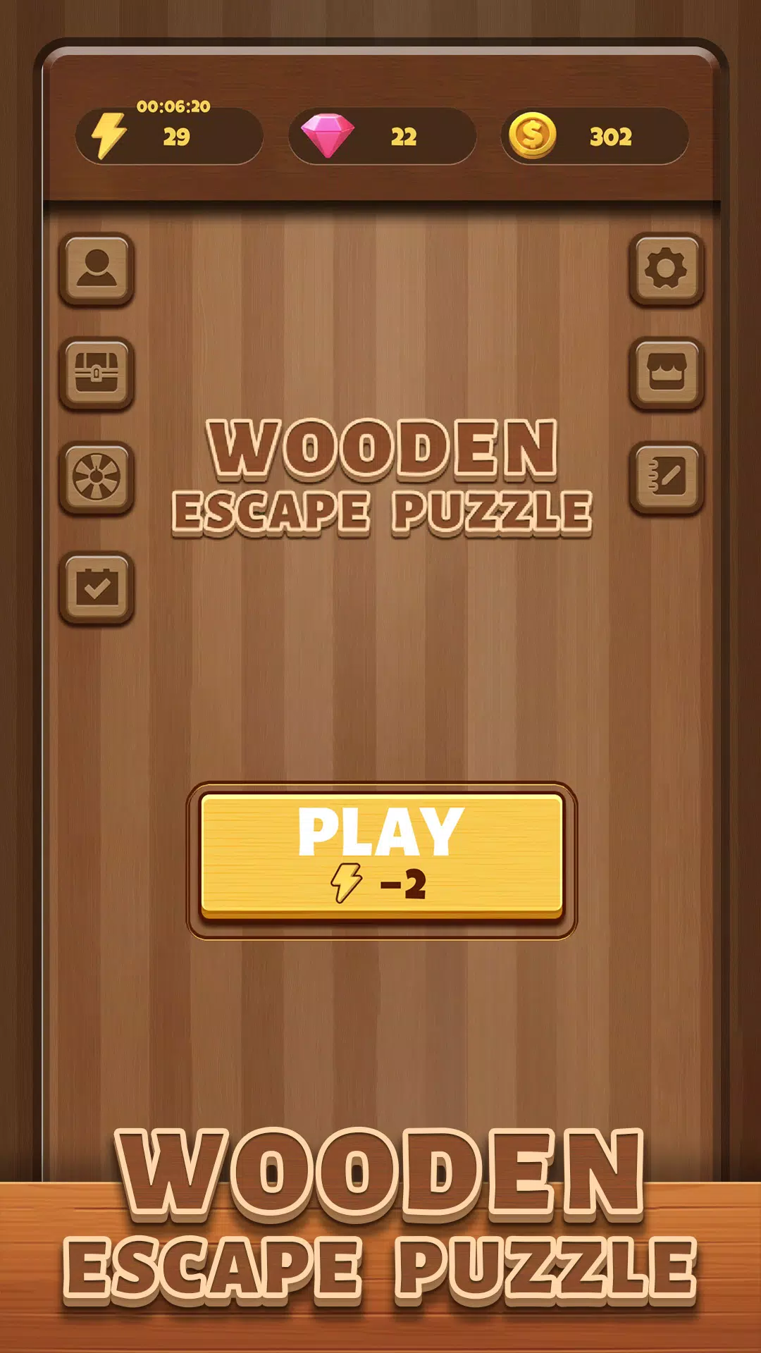 Wooden Escape Puzzle Screenshot 1