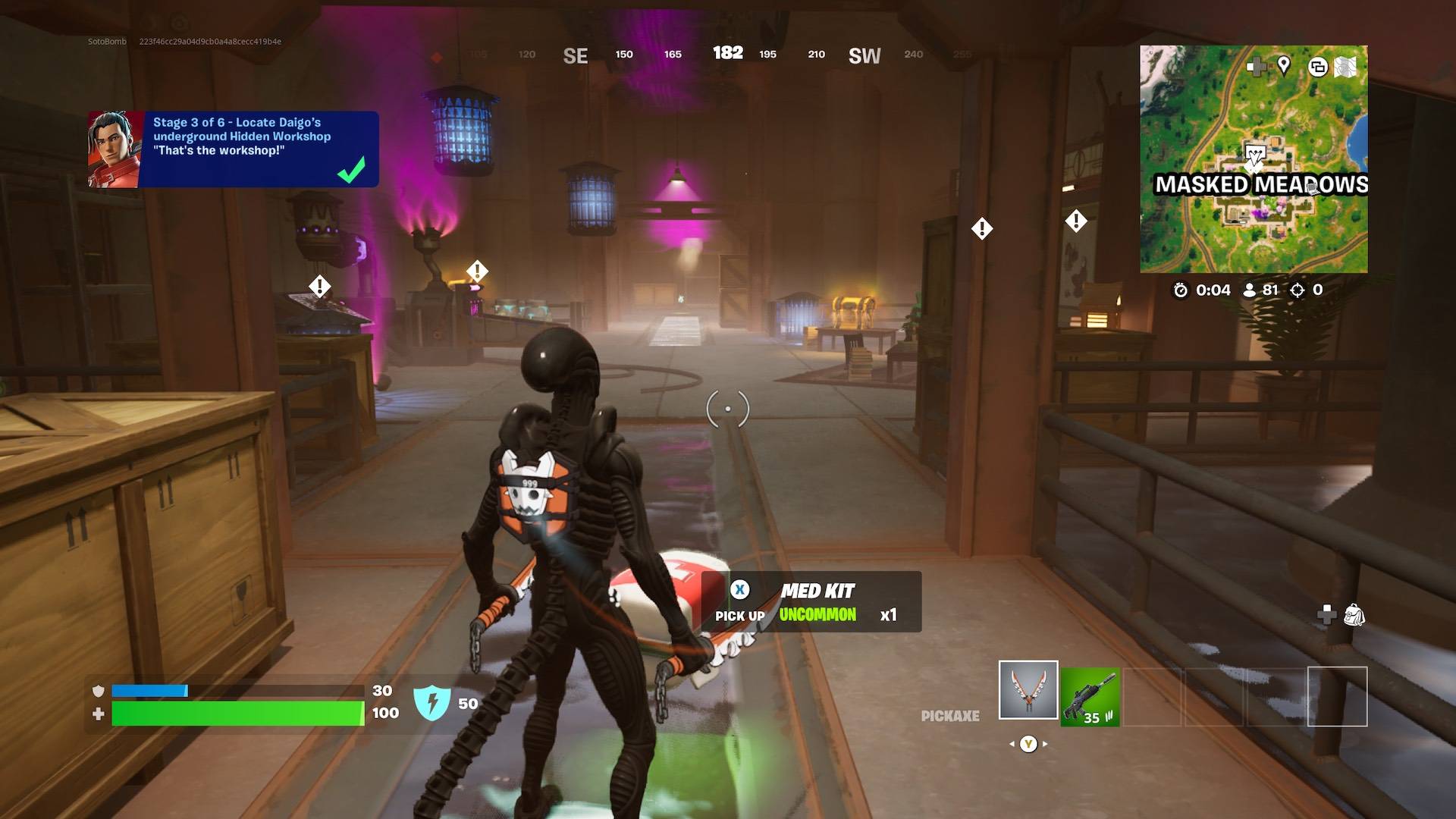 Fortnite: Tuklasin ang Secret Lair ni Daigo