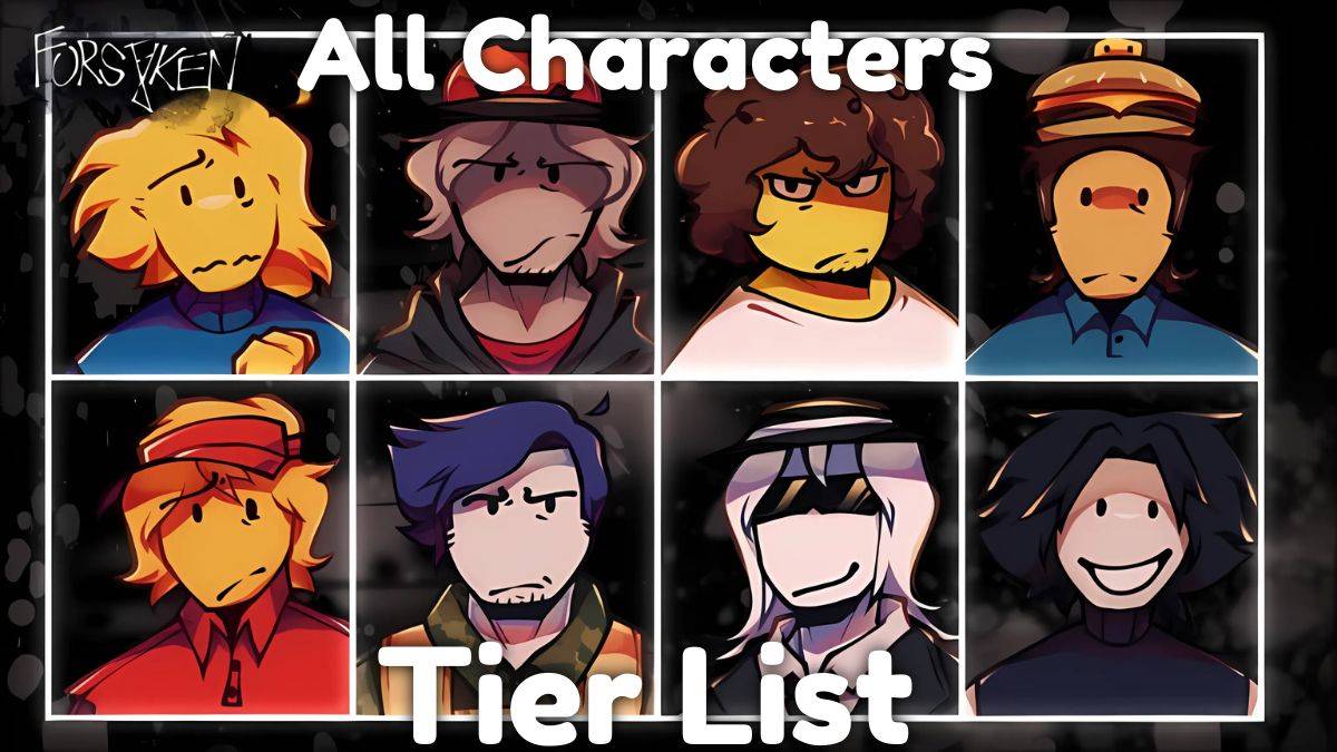 Roblox Forsaken Characters Tier List [UPDATED] (2025)