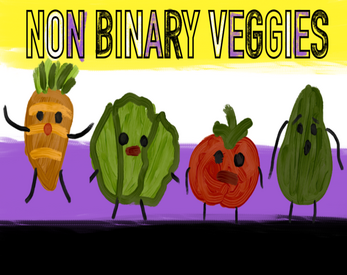 Non Binary Vegetables (The Veggie Dating Sim) Zrzut ekranu 0