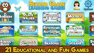 Second Grade Learning Games Скриншот 3