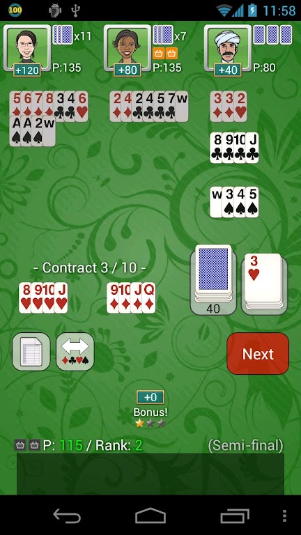 Contract / Shanghai Rummy Free スクリーンショット 0