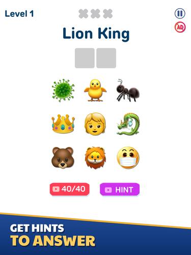 Emoji Quiz स्क्रीनशॉट 1