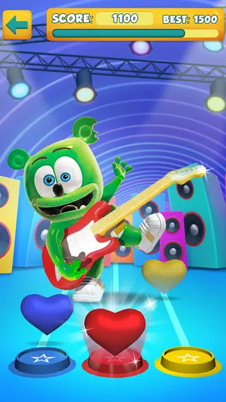 Talking Gummy Bear Kids Games ဖန်သားပြင်ဓာတ်ပုံ 1