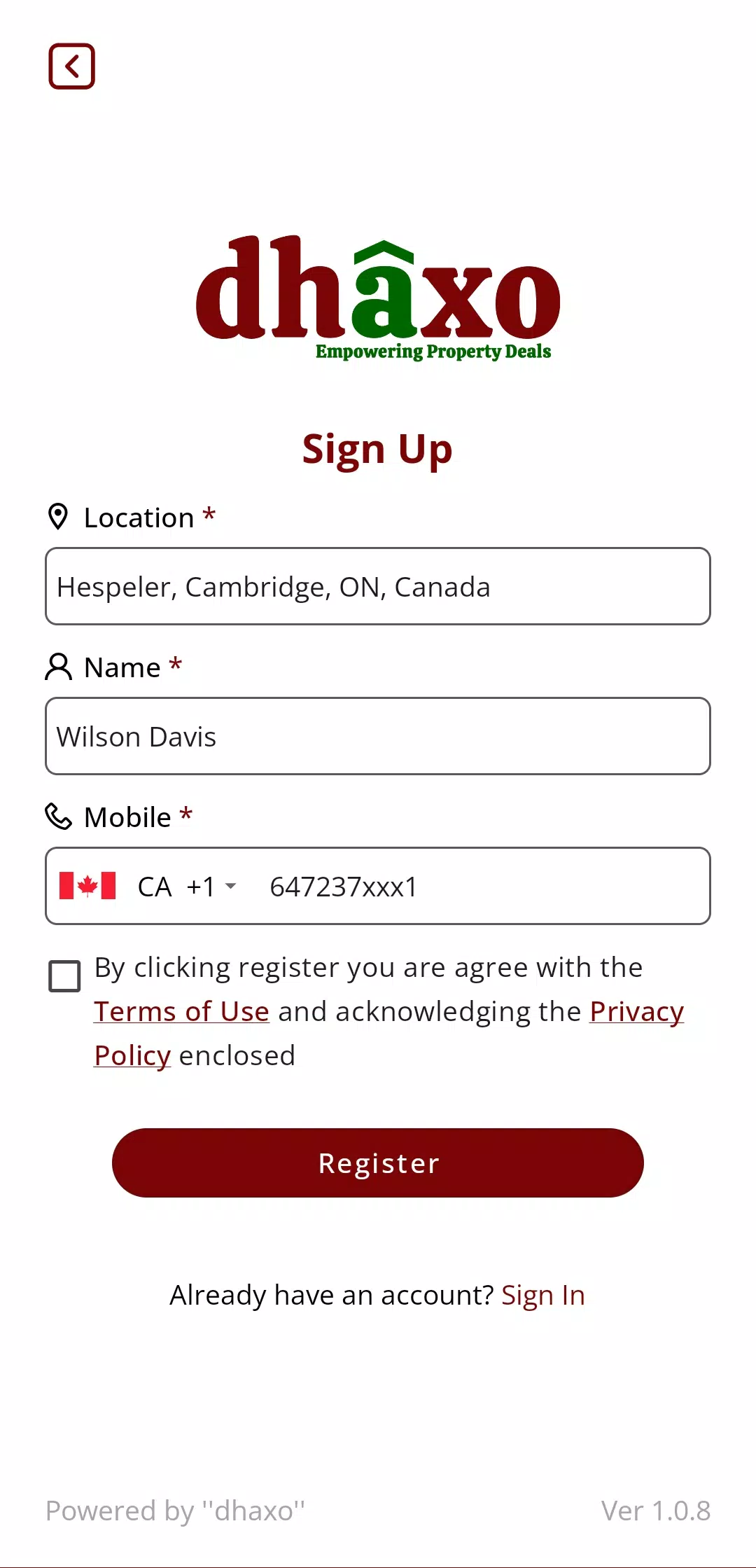 dhaxo 스크린샷 2